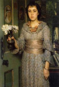 Anna Alma-Tadema by Sir Lawrence Alma-Tadema