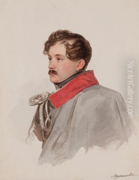 Portrait Of Nikolai Alekseevich Mukhanov (1802-1871) - view 1