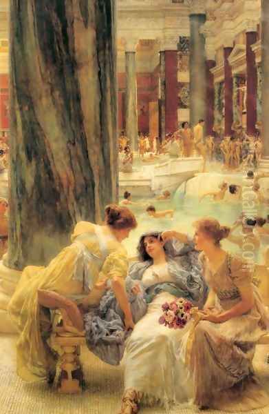 The Baths Of Caracalla 1899 by Sir Lawrence Alma-Tadema