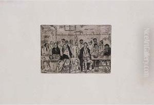 El Comedor De Los Pobres by Jose Gutierrez Solana