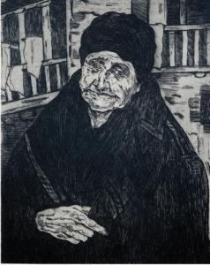 Vieja Montanesa by Jose Gutierrez Solana