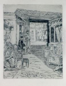 "los Chamarileros" by Jose Gutierrez Solana