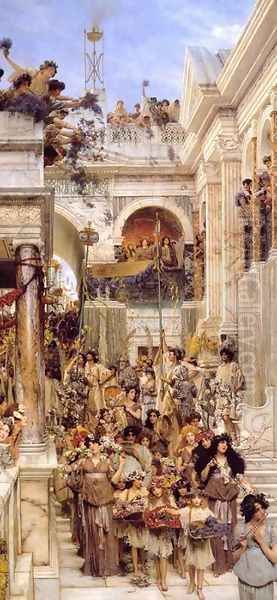 Spring by Sir Lawrence Alma-Tadema