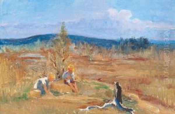 Children Playing - view 1