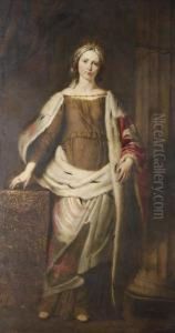 An Historical Portrait Of A Queen by Andrea Soldi