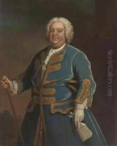 Portrait Of A Gentleman by Andrea Soldi