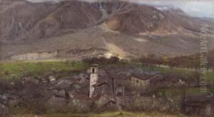 Paesaggio Della Val Camonica by Arnoldo Soldini