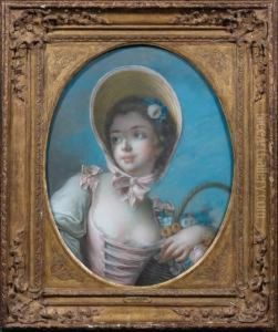 La Bouquetiere by Luigi D. Soldini