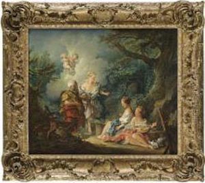 Psyche Entrant Dans La Grotte De L'ermite