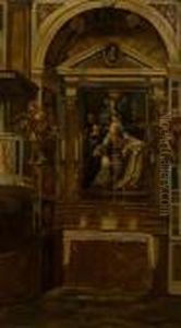 Kircheninterieur - St. Ignatius In Rom