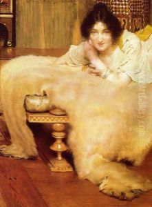 A Listener by Sir Lawrence Alma-Tadema