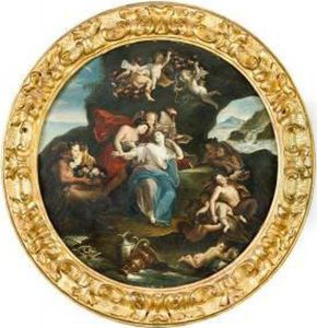 Bacco E Arianna Sull'isola Di Nasso by Giovanni Gioseffo da Sole