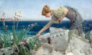 Among the Ruins by Sir Lawrence Alma-Tadema