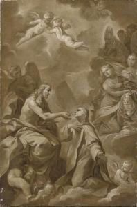 Cristo Da La Comunione Ad Una Santa