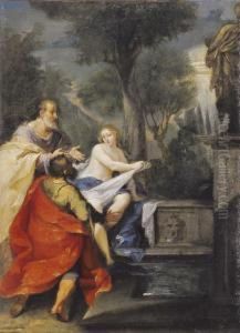 Susanna E I Vecchioni by Giovanni Gioseffo da Sole