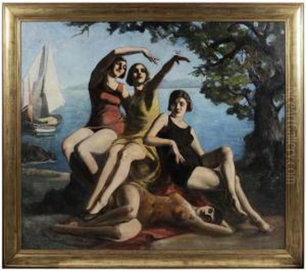 Women On A Beach - view 1