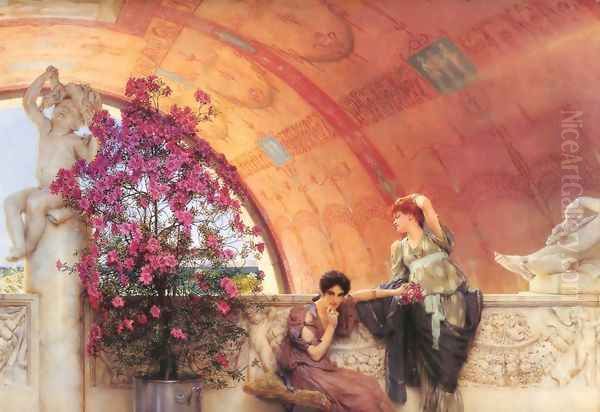 Unconscious Rivals, 1893 by Sir Lawrence Alma-Tadema
