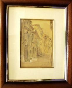Calle De Pueblo by Domingo I Solergili
