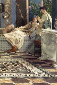From An Absent One by Sir Lawrence Alma-Tadema