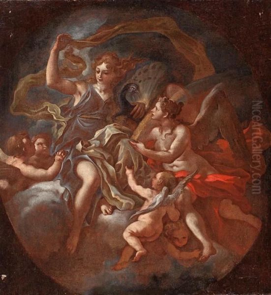 Alegoria Con La Diosa Hera - view 1