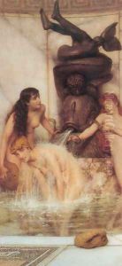 Strigils and Sponges by Sir Lawrence Alma-Tadema