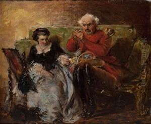 The Lion In Love by Abraham Solomon