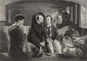The Departure (second Class) by Abraham Solomon