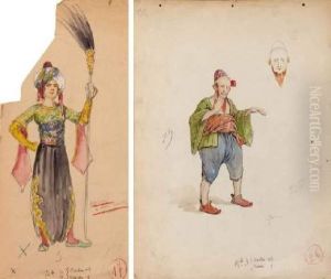 Projets De Costumes De Theatre by Sergej Solomko