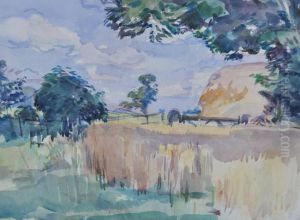 The Corner Of Thecornfield" by Gilbert Bernard Solomon