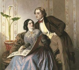 A Fashionable Couple by Rebecca Solomon