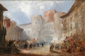 Souk En Turquie by Solomon Joseph Solomon