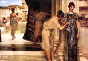 The Frigidarium by Sir Lawrence Alma-Tadema