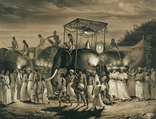 Untitled (parade With Elephants And Bell) - view 1