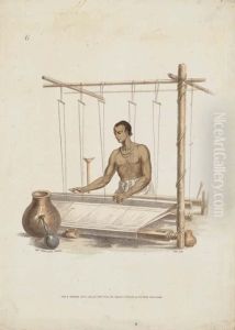 Un Tisserand Par Edmond Scott by Balthazar Solvyns