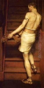 The Roman Potter by Sir Lawrence Alma-Tadema