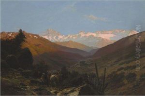 A Scene In The Andes, Chile