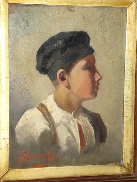 The Head Of A Young Boy, Wearing A Cap - view 1