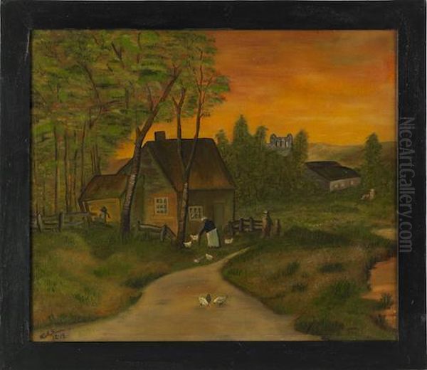 Primitive Farmscene - view 1
