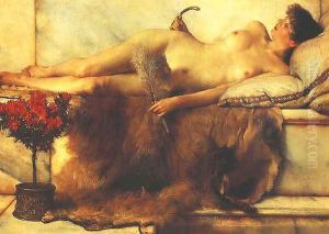 Tepidarium (In the Tepidarium) by Sir Lawrence Alma-Tadema