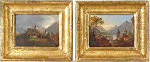 Landscapes by Ferdinand Sommer