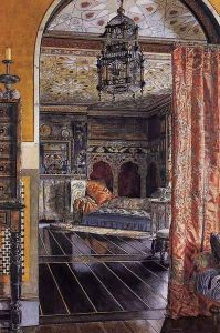 The Drawing Room at Townshend House by Sir Lawrence Alma-Tadema