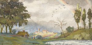Landscape With Rainbow