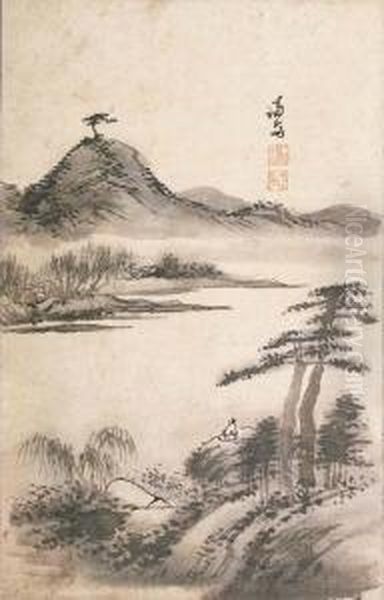 Scholar In A Landscape - view 1