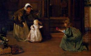 Nothing Venture, Nothing Have by Sir Lawrence Alma-Tadema