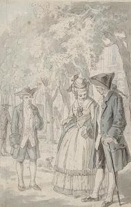 Promenade by Johann Baptist W.A. Sonderland