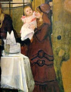 The Epps Family Screen by Sir Lawrence Alma-Tadema