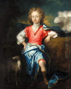 Portrait Of A Boy, Possibly James Stuart, The Old Pretender