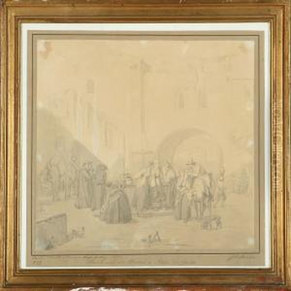Italian Market Scenes - view 1