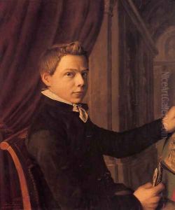 Self Portrait I by Sir Lawrence Alma-Tadema