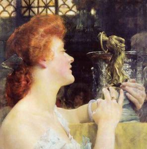 The Golden Hour by Sir Lawrence Alma-Tadema